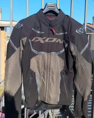 Giacca Moto Estiva Ixon STRIKER AIR Nero Antracite