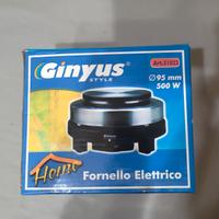 Fornello Elettrico 500W Ginyus NUOVO