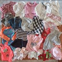 Stock Vestiti Bambina 6 9 12 mesi autunno estate