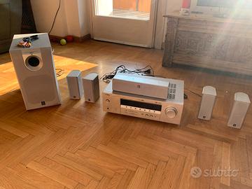 Home  Theatre Sintoamplificatore Yamaha  6 casse