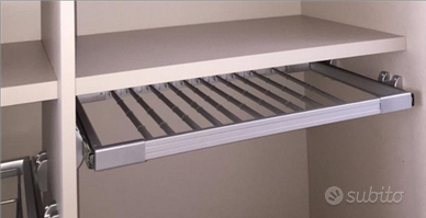 Porta pantaloni estraibile armadio scorrevole