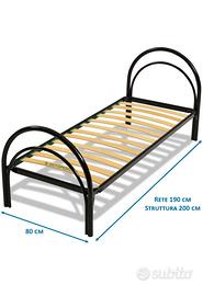 Lettino in ferro
