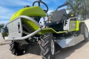 Trattorino trinciaerba Grillo Climber 9.18 pronta 