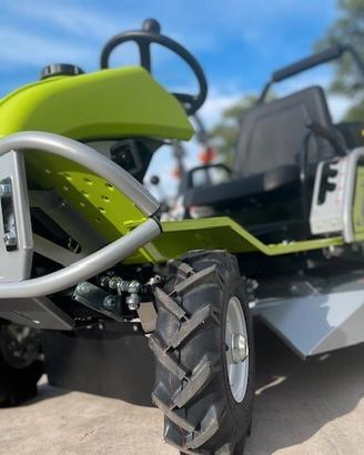Trattorino trinciaerba Grillo Climber 9.18 pronta 