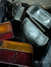 fanali anteriori e posteriori, lancia Prisma Delta