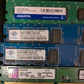 Bundle di 18 RAM Varie DDR1 DDR2 DDR3