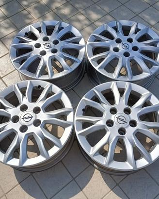 4 cerchi in lega originali  OPEL