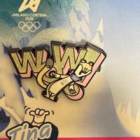 Pin Tina Olimpiadi Milano Cortina 2026