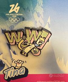 Pin Tina Olimpiadi Milano Cortina 2026