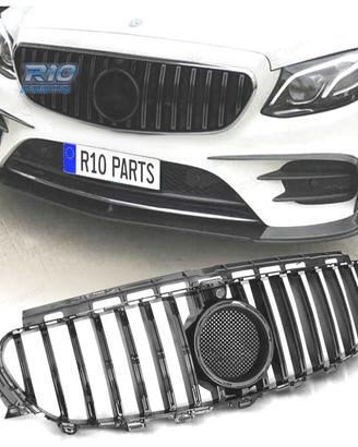 GRIGLIA PER MERCEDES W213 16-18 LOOK GT-R NERO LUC