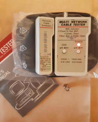 Multi network cable tester