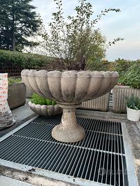 Fioriera in cemento diametro 80cm