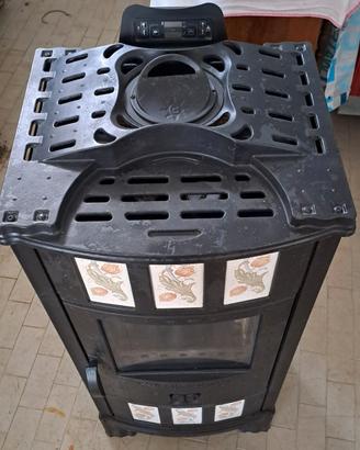 Stufa a pellet CASTELMONTE idro LUNA – 17 kW