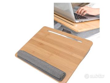 SCRIVANIA LAPTOP PORTATILE IN BAMBOO