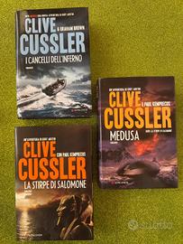 Set 3 romanzi di C. Cussler  serie Numa Files.