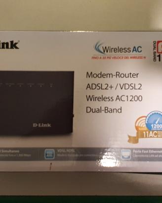 Modem adsl d-link wireless ac 1200