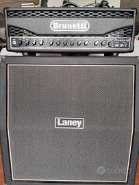 Testa Brunetti e cassa Laney