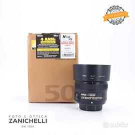 Nikon AF-S 50 f/1.8 G Usato Nital (G311)