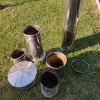 Canna fumaria in acciaio inox