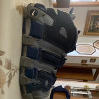 Nike Uptempo Color Gray e Blu Navy