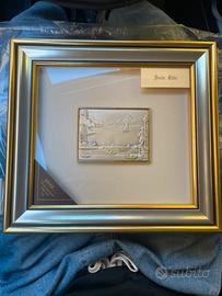 Quadro Bassorilievo Argento 925 Lamberto Moroni
