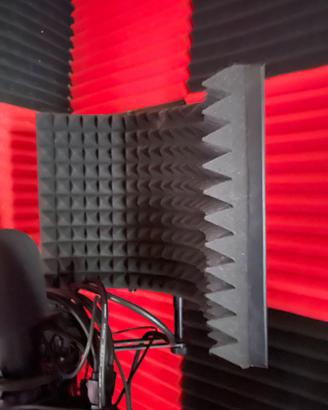 Pannello fonoassorbentepieghevole+filtro anti pop