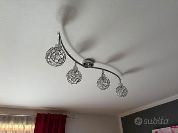  completo lampadario più 2 lampade comodini