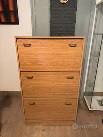 Scarpiera Armadio 124 x 74 x 35 cm