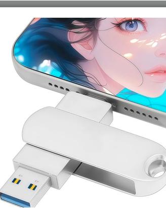 Chiavetta USB C 512GB 2in1 OTG PC phone (NUOVO)