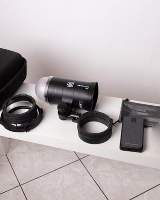 Elinchrome Flash ONE of Camera, più Trasmettitore