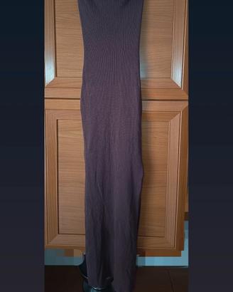 vestito lungo a tubino  modello fascia 