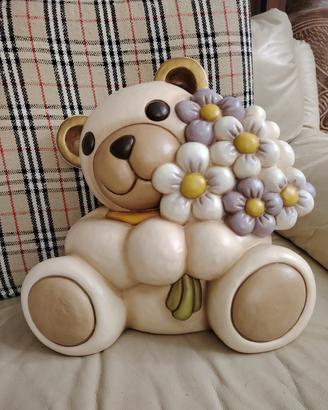 thun teddy maxi 40cm fiori di lilla 