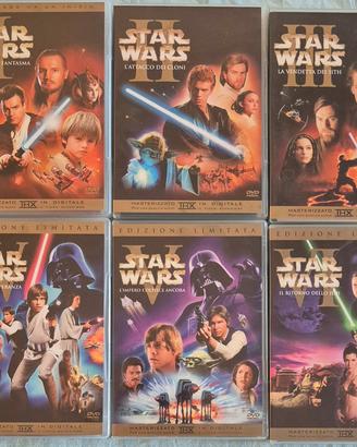 Dvd star wars I-VI