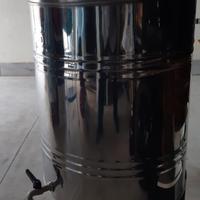 Fusti acciaio vino/olio