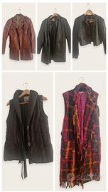 Lotto 5 giacche e gilet vintage      taglia S/M