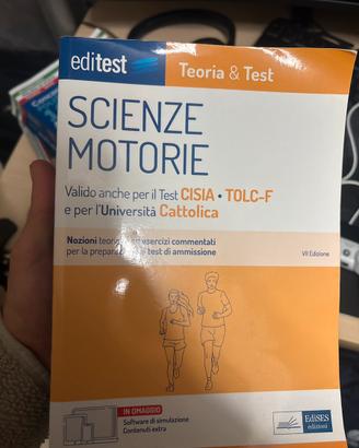 libro per test scienze motorie