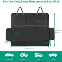 Coprisedile per auto impermeabile, con cintura di