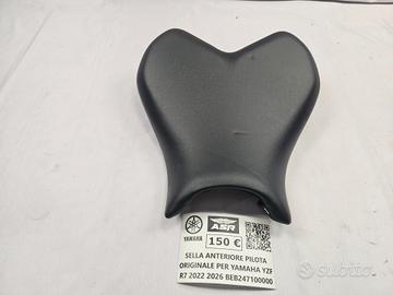 SELLA PILOTA ANTERIORE ORIGINALE PER YAMAHA YZF R7