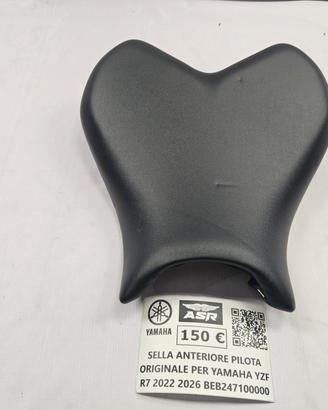 SELLA PILOTA ANTERIORE ORIGINALE PER YAMAHA YZF R7