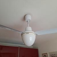 lampadario con ventola Vortice