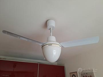 lampadario con ventola Vortice