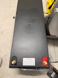 Batteria litio lifepo4 24volt 300A barca/camper