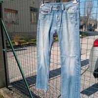 Jeans Diesel uomo - vintage, restauro artistico