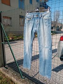 Jeans Diesel uomo - vintage, restauro artistico