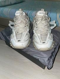 balenciaga track bianche