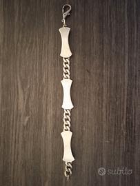 bracciale vintage argento 800, 35 grammi