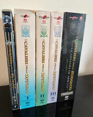 Dvd serie complete de “I cavalieri dello zodiaco”