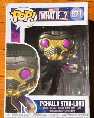 Funko Pop Marvel What If T'Challa Star-Lord