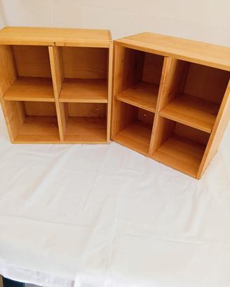 Scaffali in legno 30 cm