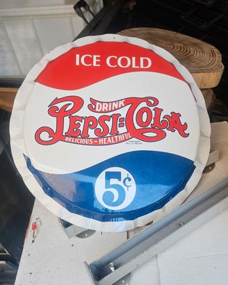 Insegne vintage luminose Pepsi Route 66